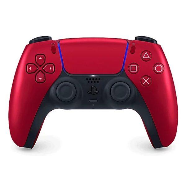 دسته DualSense قرمز کبود PS5 | رنگ Cobalt Red اورجینال